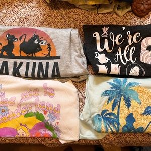 Lot of Disney shirts